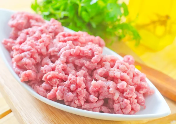 Minced meat — Stock Photo, Image