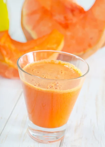 Pumpkin juice — Stock Photo, Image