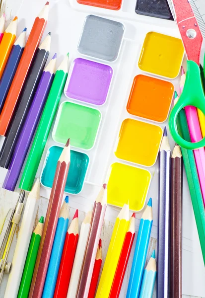 School supplies Royalty Free Stock Images