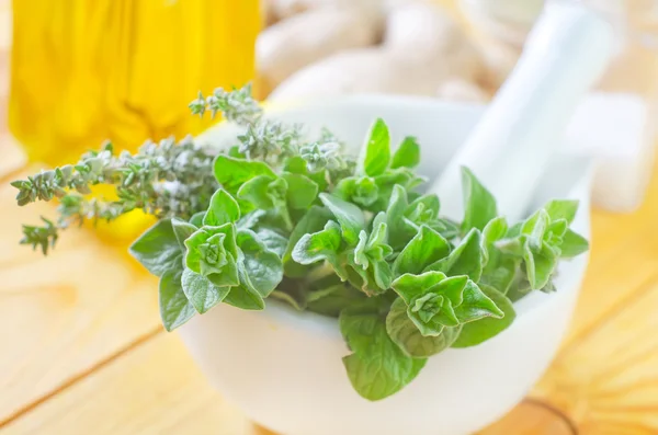 Oregano mit Thymian — Stockfoto