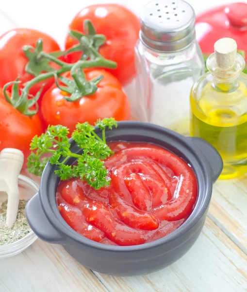 Tomatensaus — Stockfoto