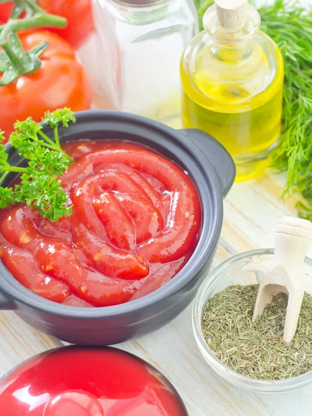 Tomatsås — Stockfoto