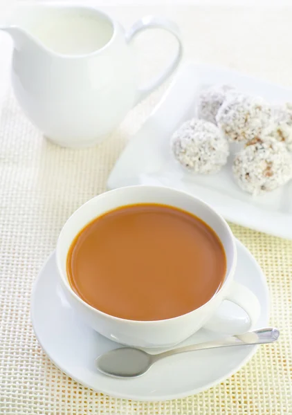 Cocoa with candy — Stock Photo, Image