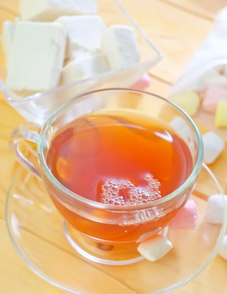 Herbaty świeżych z cukierków — Zdjęcie stockowe