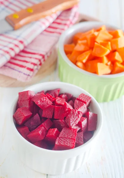 Beet and carrot — Stock Photo, Image