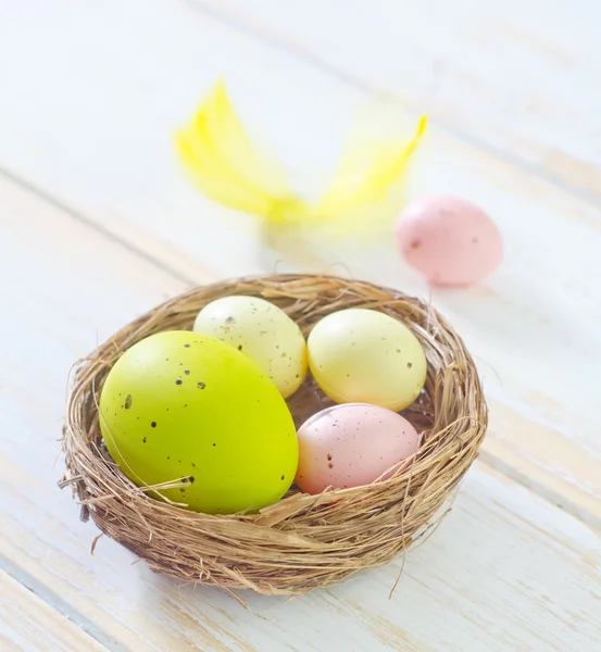 Eier färben — Stockfoto