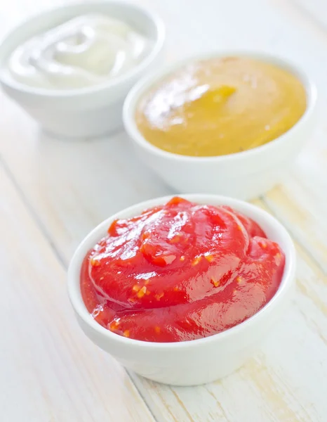 Sauces — Stock Photo, Image