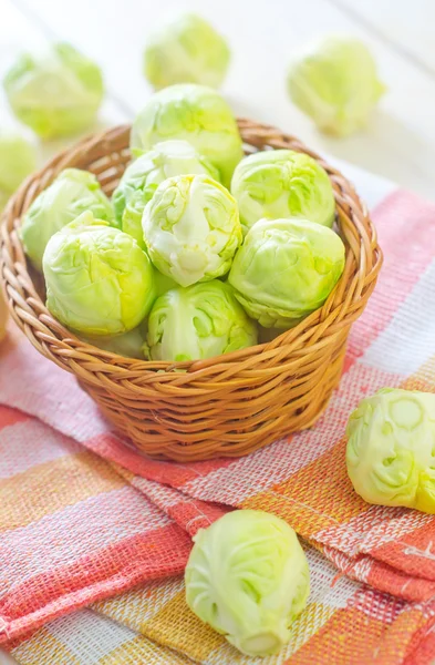 Brussel kål — Stockfoto