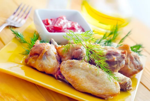 Hot Meat Dishes — Stock Photo, Image