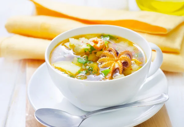 Fresh soup — Stock Photo, Image