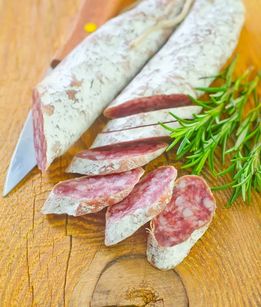 Salame — Foto Stock