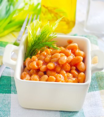 domates soslu fasulye