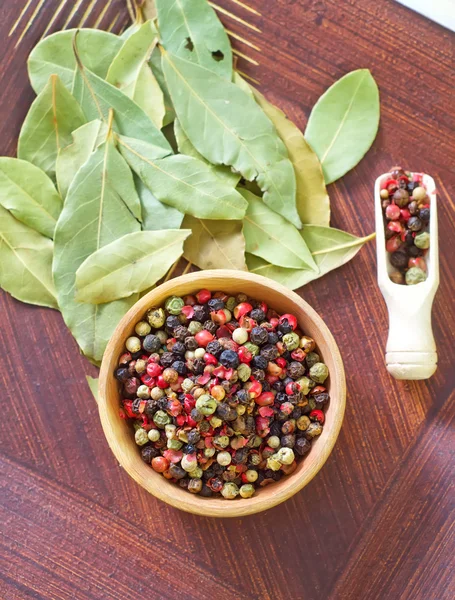 Spices in a bowl — Stock Photo, Image