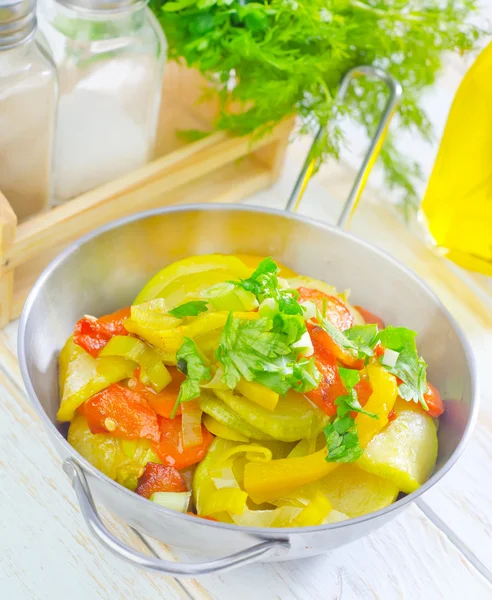 Baked vegetables — Stock Photo, Image