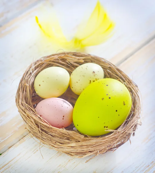 Eier färben — Stockfoto