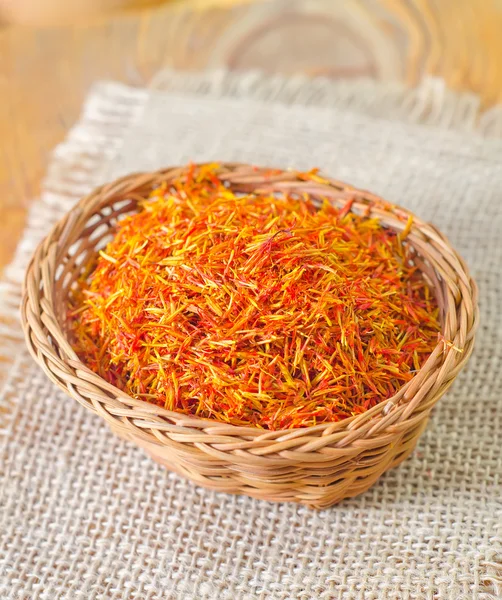 Saffron — Stock Photo, Image