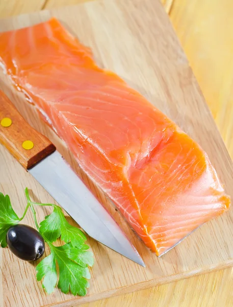 Raw salmon — Stock Photo, Image