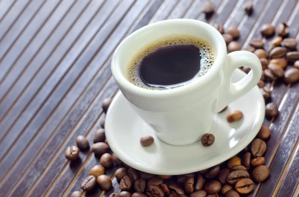 Koffie en aroma kruid — Stockfoto