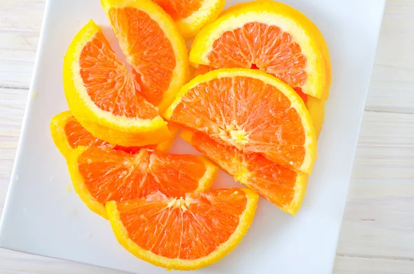 Orangenscheiben — Stockfoto