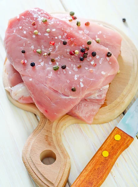 Rohes Fleisch — Stockfoto