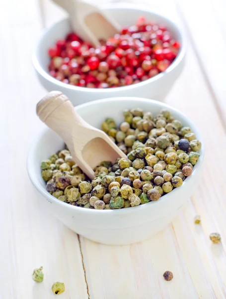 Chili in een kom — Stockfoto