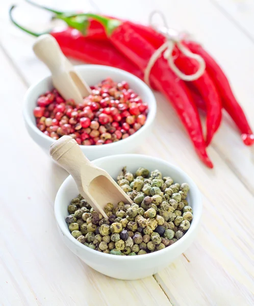 Chilli in a bowl — Stock Photo, Image