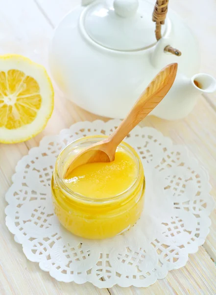 Honig und Zitronen — Stockfoto