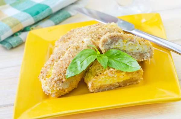 Kuřecí cordon bleu — Stock fotografie