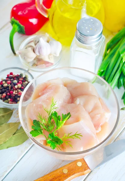 Raw chicken — Stock Photo, Image