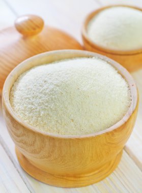 Semolina.