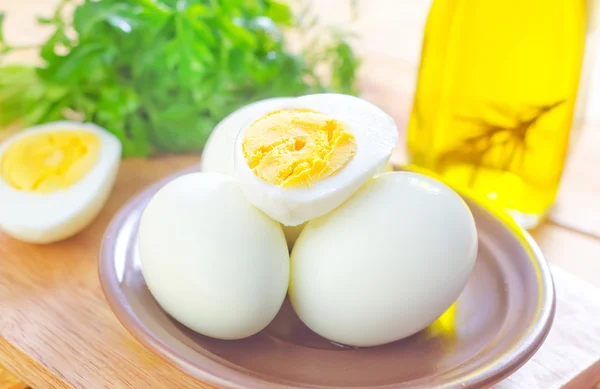 Vařená vejce — Stock fotografie