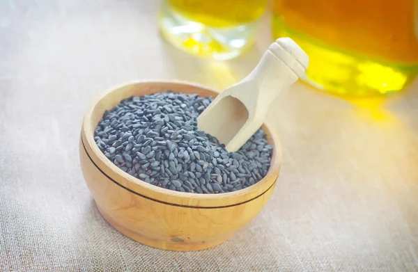 Black sesame — Stock Photo, Image