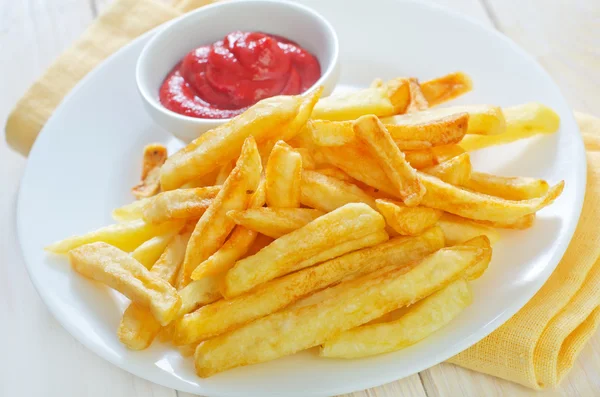 Potato with sauce — Stock Photo, Image