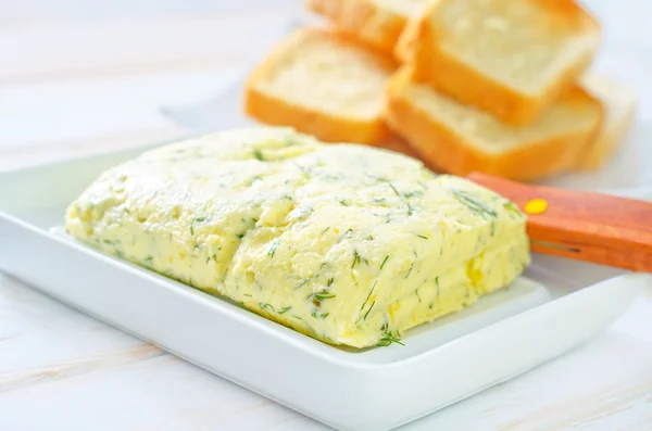 마늘과 버터 — 스톡 사진