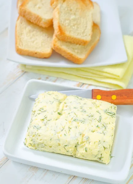 Manteiga com alho — Fotografia de Stock