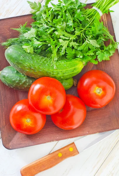 Ingredients for salad — Stock Photo, Image