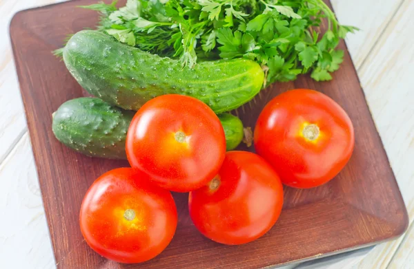 Ingredients for salad — Stock Photo, Image