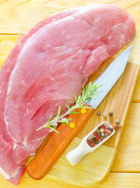 Rohes Fleisch — Stockfoto