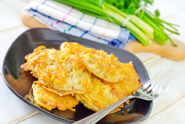 Pancakes from potato — Stock Photo, Image