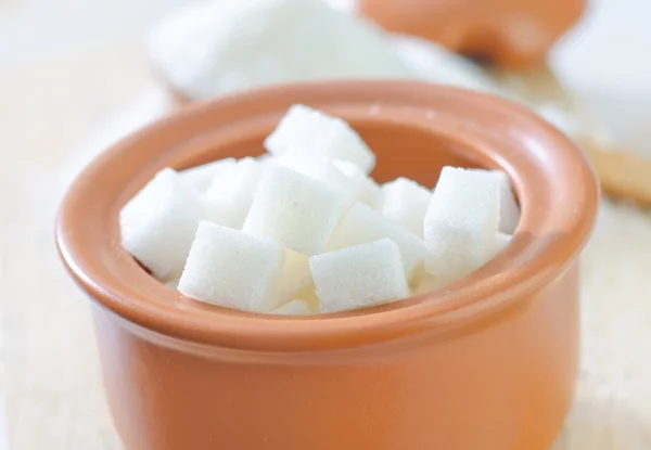 Hvidt sukker - Stock-foto