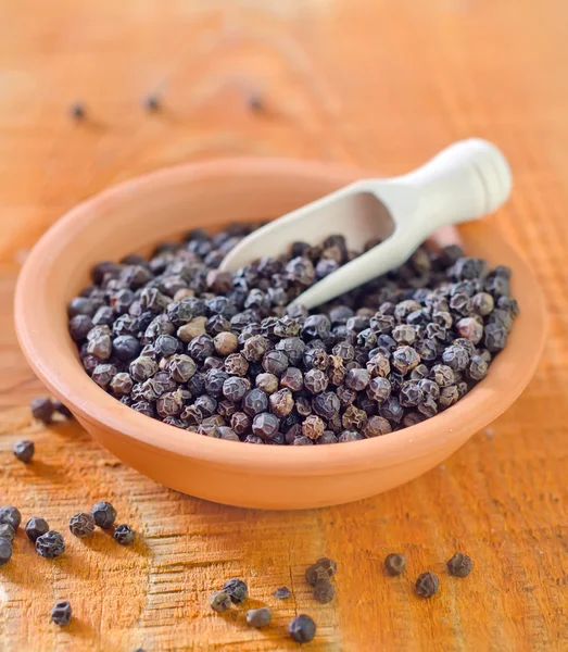 Black pepper — Stock Photo, Image