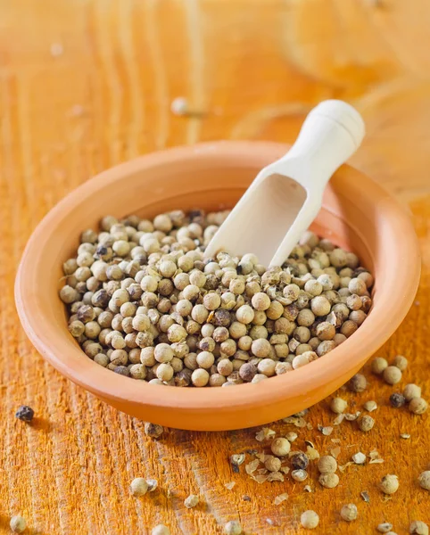 White pepper — Stock Photo, Image