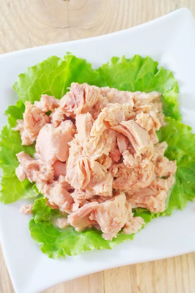 Salad from tuna — Stock Photo, Image