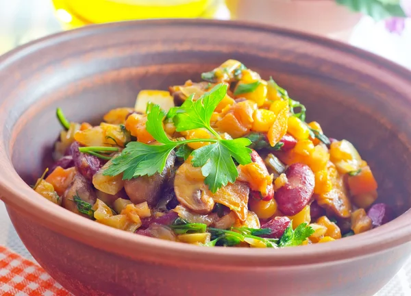 Baked vegetables — Stock Image Baked vegetables Stock Picture