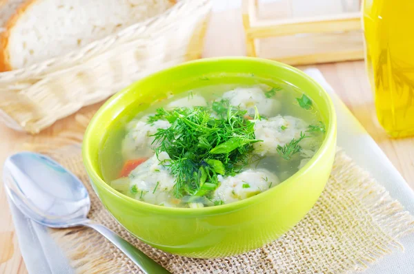 Frische Suppe — Stockfoto