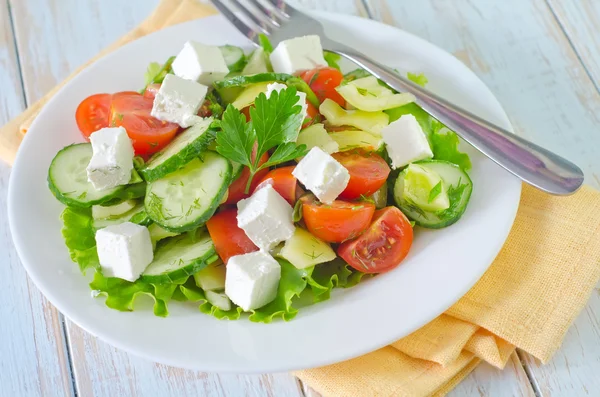 Греческий салат — стоковое фото