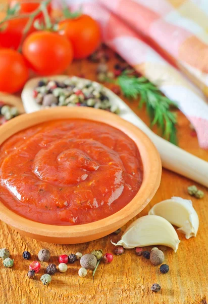 Tomatensoße — Stockfoto