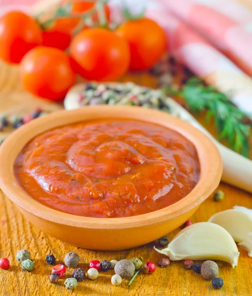 Tomatensoße — Stockfoto