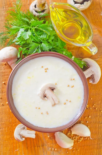 Champignon cream — Stock Photo, Image