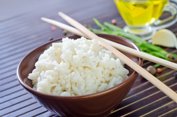 Arroz cozido — Fotografia de Stock